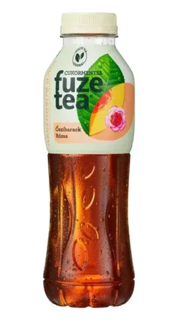 FuzeTea ZERO Rózsa-Barack 0,5L